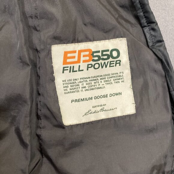 Eddie Bauer EB 550 Goose Down‎ Quilted Puffer Vest Women's M Premium Fill Power - Picture 6 of 10